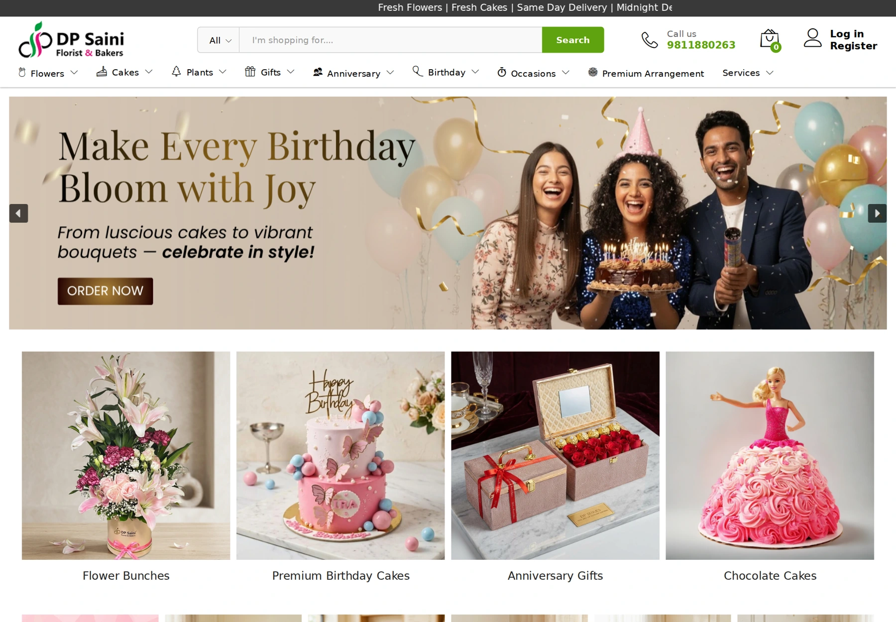 DP Saini Florist project image