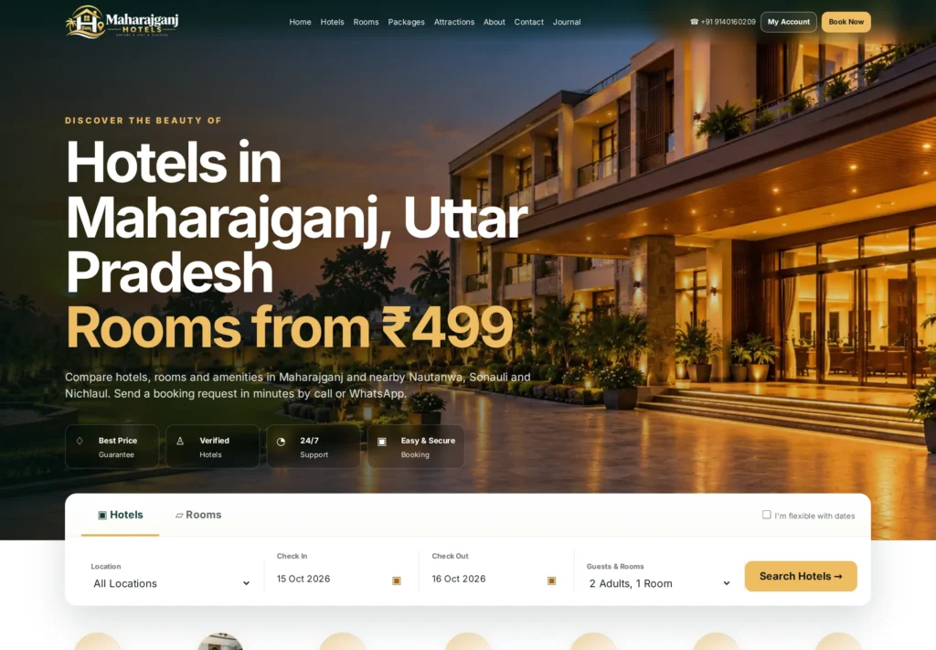 Hotel Maharajganj project image